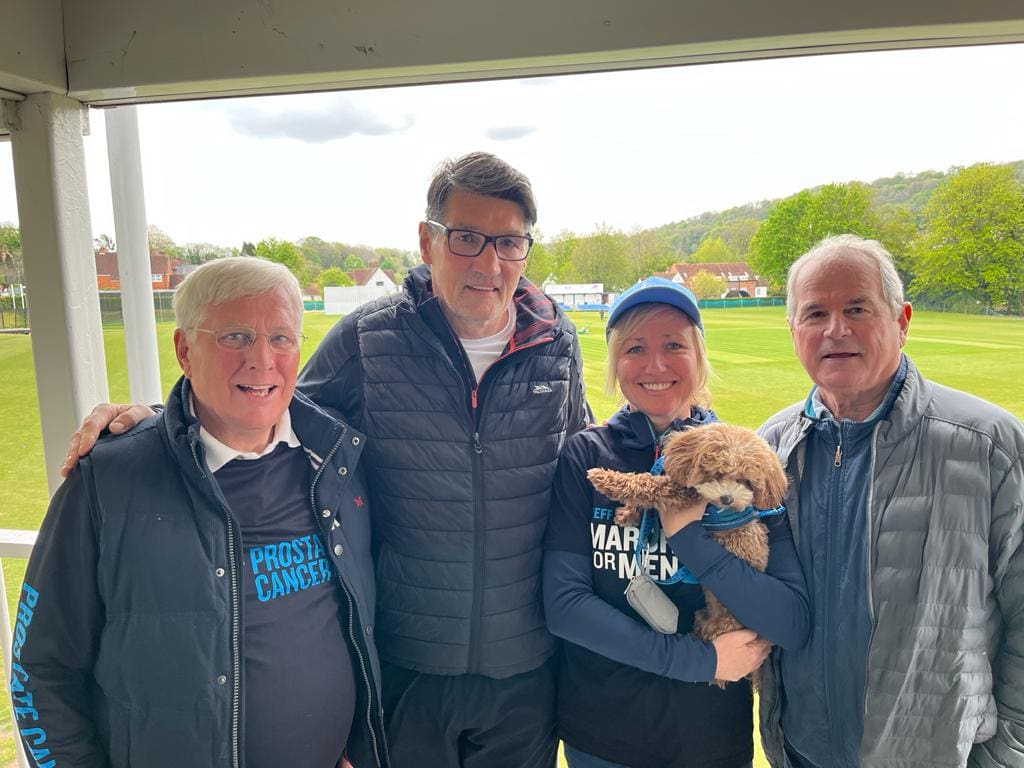 Ron walks miles for prostate cancer awareness