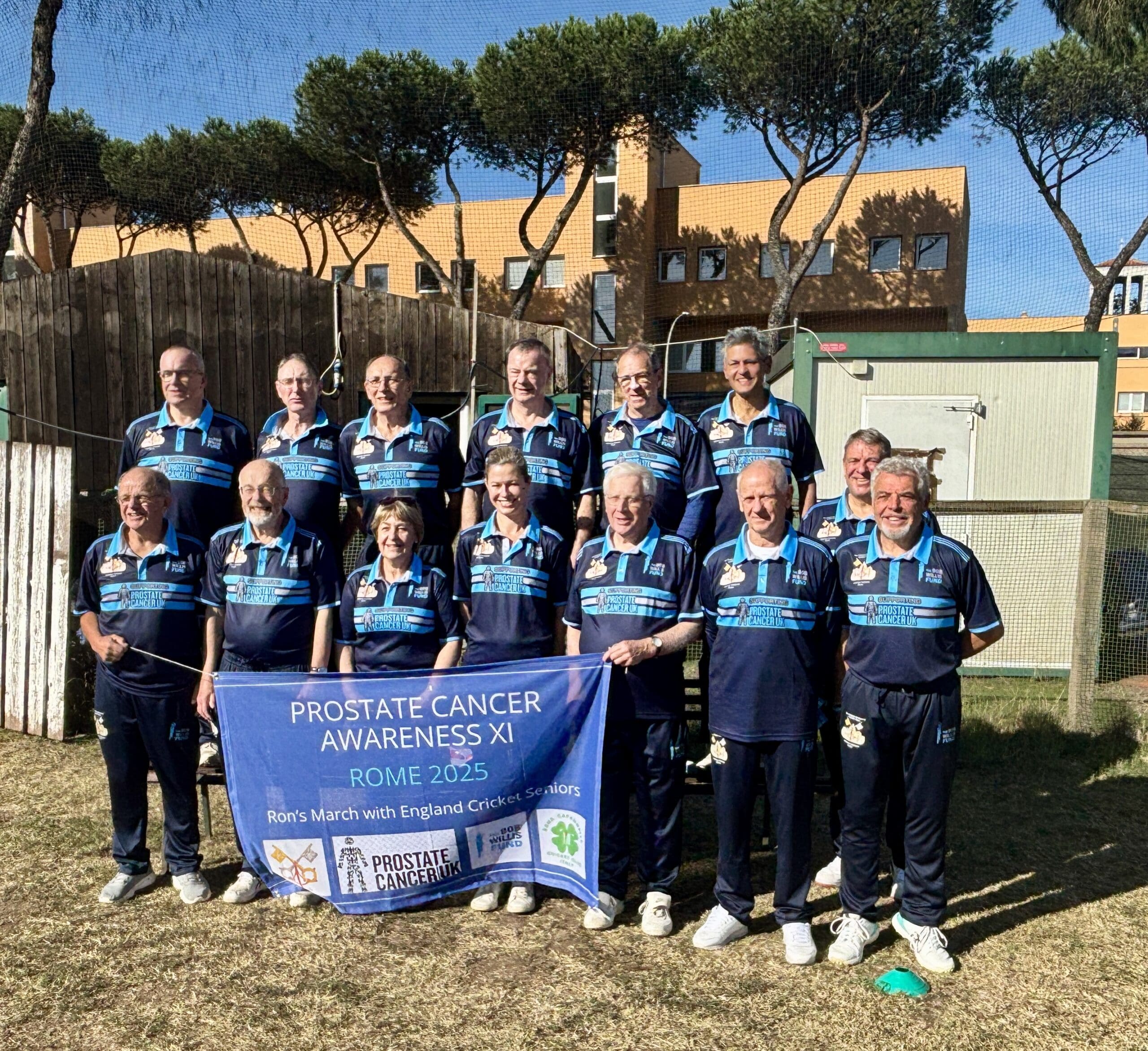 Ron's March to The Vatican | The Bob Willis Fund
