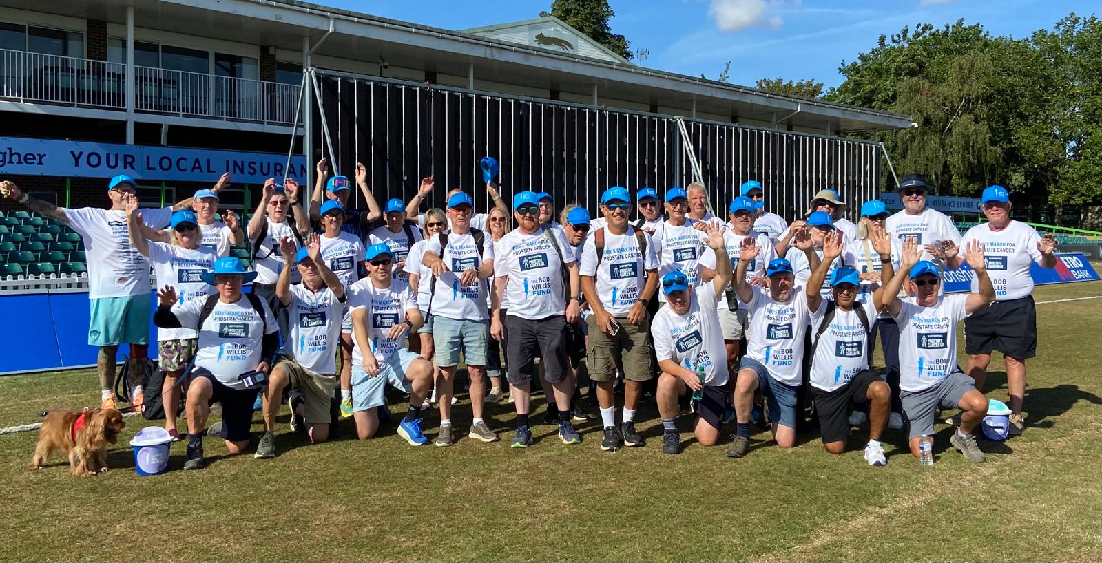 Ron’s March Reaches £100,000 Milestone for Prostate Cancer